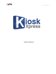 Kiosk Xpress User Manual