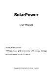SolarPower Manual (10kw)