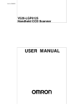 V520-LGP6125 Handheld CCD Scanner User Manual