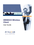 ORiNOCO Wireless Client user guide_WPA