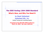 The IEEE Verilog 1364