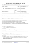 Correction of Errors in SH7239 Group, SH7237 Group User`s Manual