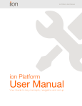 ion User Manual