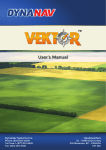 Operation User manual for Vektor System – PDF Format