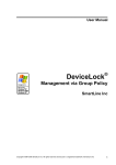 3. DeviceLock Group Policy Manager