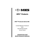 Series 903 Inverted Magnetron Transducer Cold Cathode Ionization