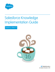 Salesforce Knowledge Implementation Guide