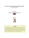 The ATLAS Barrel Alignment Readout System Reference