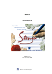Stenza User Manual