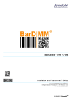 BarDIMM™ Pro v7.0A