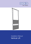New Industrial system manual Vertical Lift