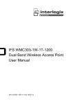 1200Mbps IFS WMC303-1W-1T-1200 User Manual