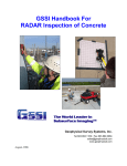 GSSI Concrete Handbook - Geophysical Survey Systems, Inc.
