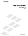 TWR-WIFI-AR4100 - Freescale Semiconductor
