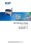 KIP 3100 User`s Guide - KIP