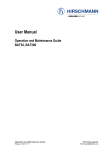 User Manual Operation and Maintenance Guide BAT54 BAT300