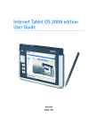 Internet Tablet OS 2006 edition User Guide
