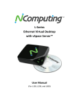 L-Series Ethernet Virtual Desktop with vSpace Server™