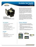 Scalable Test Toolkit