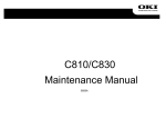 C810/C830 Maintenance Manual