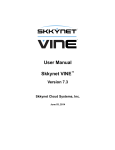 Skkynet VINE™ User Manual