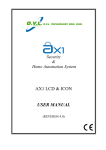 AX1 LCD & ICON User Manual - Home