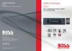 Manual - Boss Audio Systems