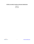 ICOMS User Guide for Touchscreen Setup and Administration
