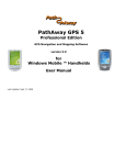 PathAway GPS 5 - User Manual (PDF 3.5mb)