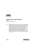 Traditional NI-DAQ (Legacy) User Manual