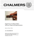 Digital Force Feedback Slider: Software Design and Implementation