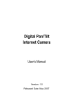Digital Pan/Tilt Internet Camera