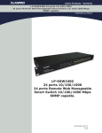 LP-SGW2400 24 ports 10/100/1000 24 ports Remote Web