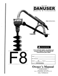 F8 Digger Ops&Parts Manual