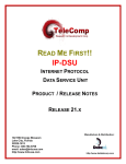 IP-DSU - Datatek Applications