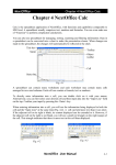 Chapter 4 NextOffice Calc