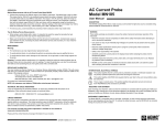 AC Current Probe Model MN185