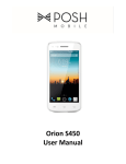 Orion S450 User Manual