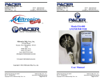 Miltronics 10075-DA400 User Manual Rev 2.7