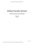 Complete Guide - Online Faculty System