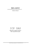 User`s Manual - ICP DAS USA`s I