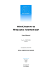 WindObserver II Manual