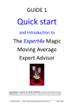 GUIDE 1 The Expert4x Magic Moving Average Expert Advisor
