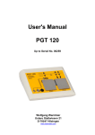 User`s manual