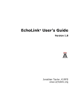 EchoLink User`s Guide