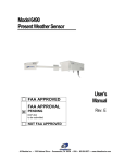 User`s Manual Model 6490 Present Weather Sensor