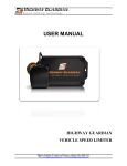 Highway Guardian User Manual 032612 v4