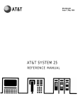 System 25 R1V1 Reference Manual
