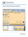 Antenna Network & Measurement Simulator