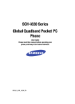 SCH-i830 Series Global Quadband Pocket PC